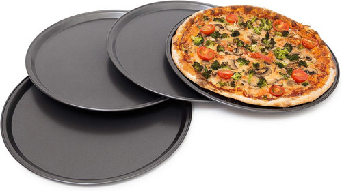 Teglia per pizza rotonda - rotonda,, set